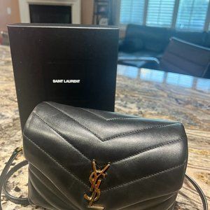 Toy Loulou Matelassé Leather Crossbody Bag